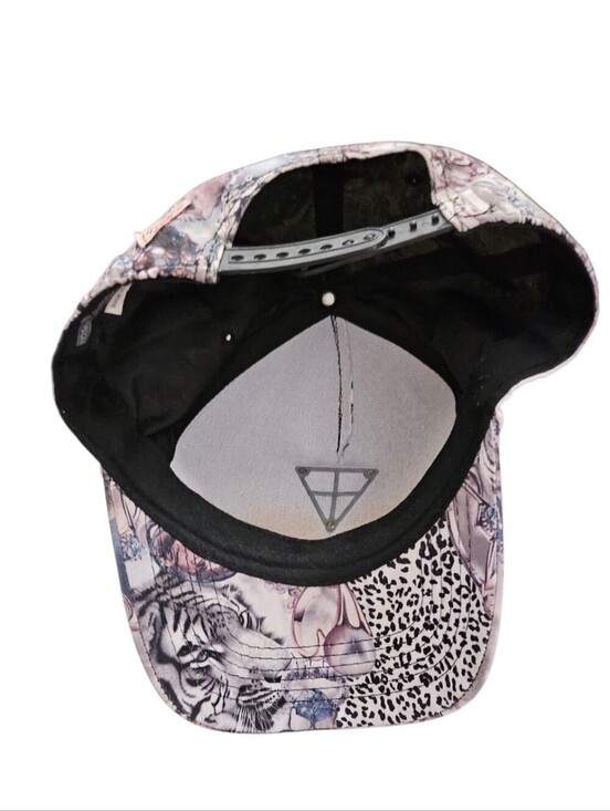 Hater Snapback Tiger Cheetah Patterned Hat main image 10